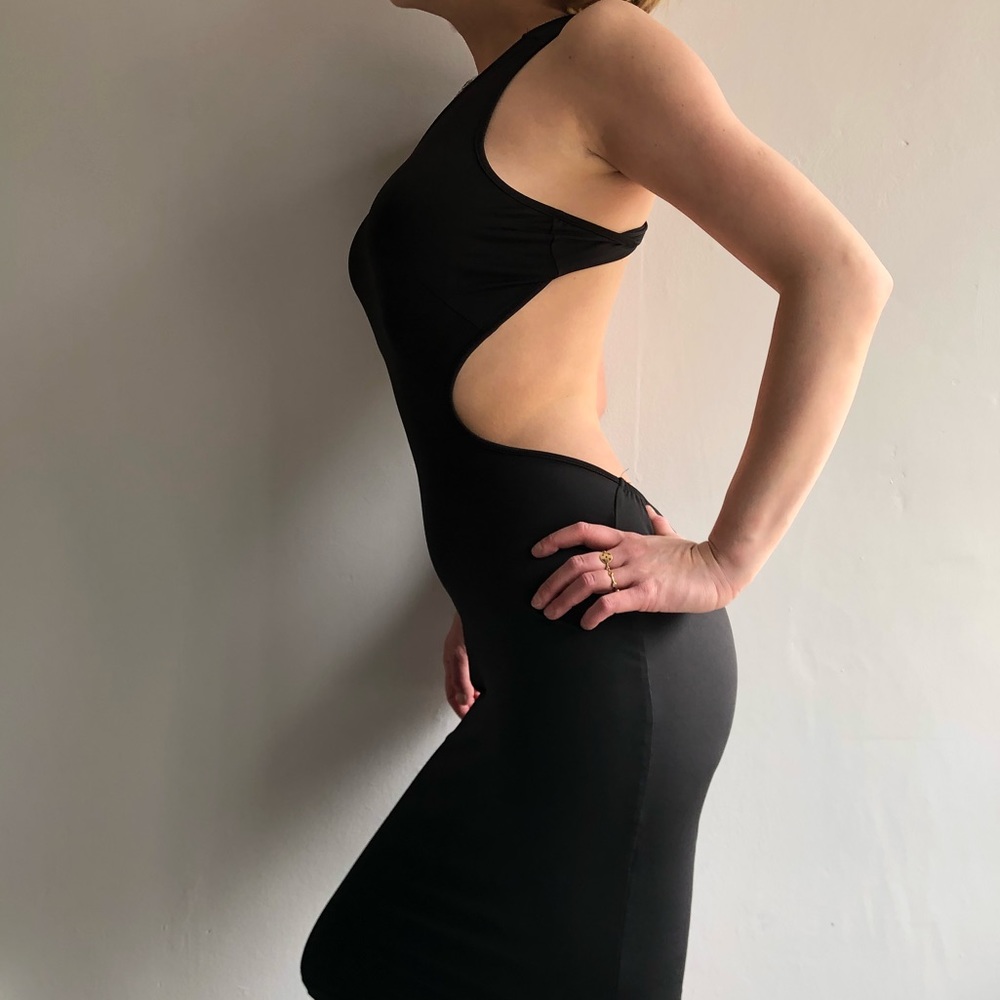 Sleeveless Backless bodycon dress